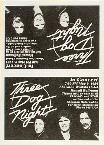 Drifters (Hawaii) Vintage Concert Poster from Sheraton