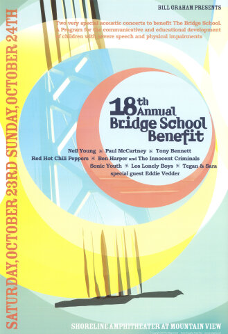 Bridge School Benefit Poster