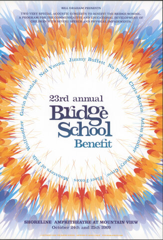 Bridge School Benefit Poster