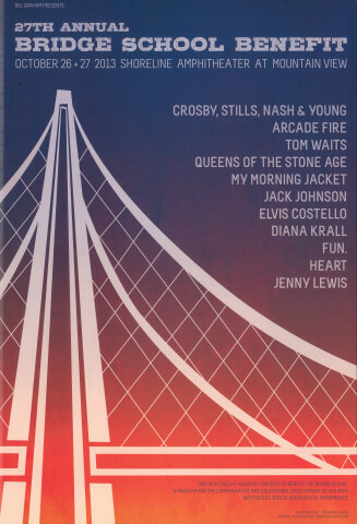 Bridge School Benefit Poster