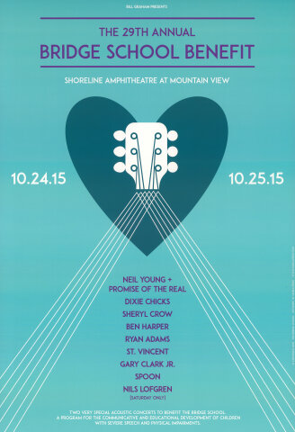 Bridge School Benefit Poster