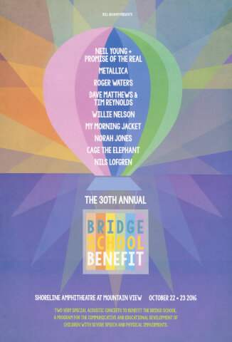 Bridge School Benefit Poster