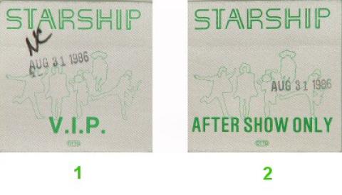 Starship Backstage Pass