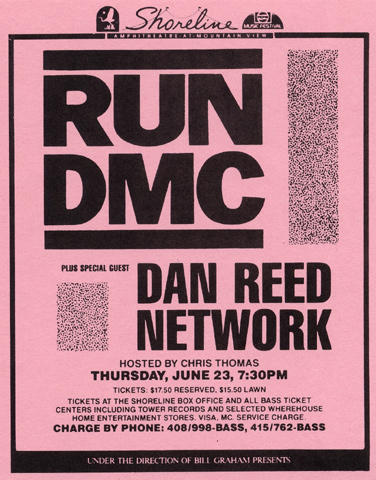 Run-D.M.C. Handbill