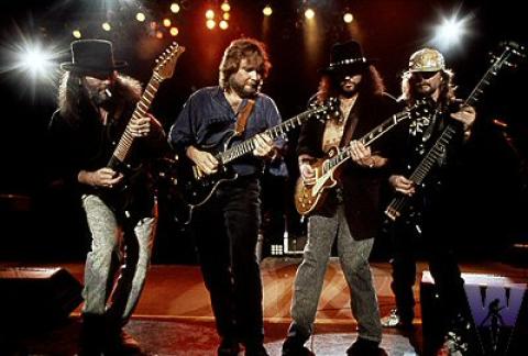 Ronnie Van Zant Vintage Concert Photo Fine Art Print, 1976 at Wolfgang's