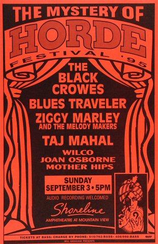 H.O.R.D.E. Festival Vintage Concert Poster from Shoreline