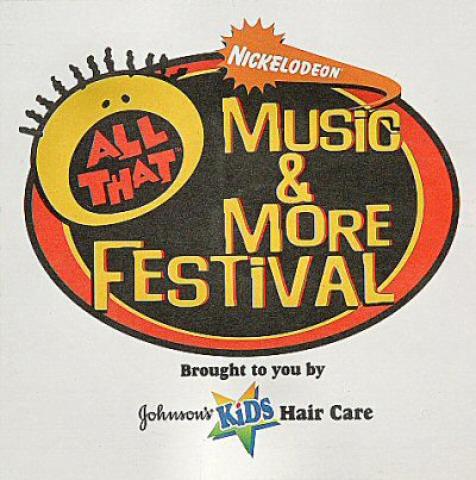 Nickelodeon All That Music and More Festival Sticker