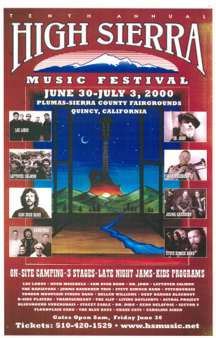 High Sierra Music Festival Poster