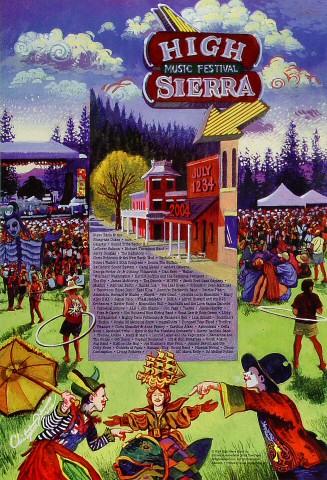 High SIerra Music Festival Poster