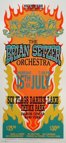 Brian Setzer Orchestra Silkscreen