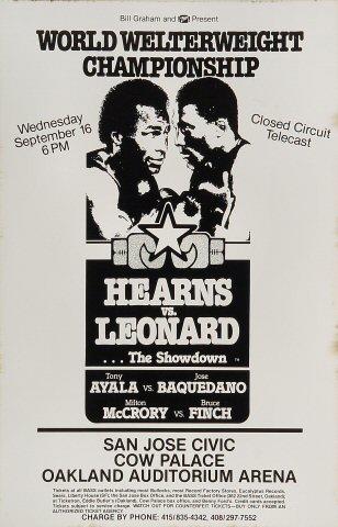 Thomas "Hitman" Hearns Poster
