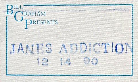 Jane's Addiction Backstage Pass