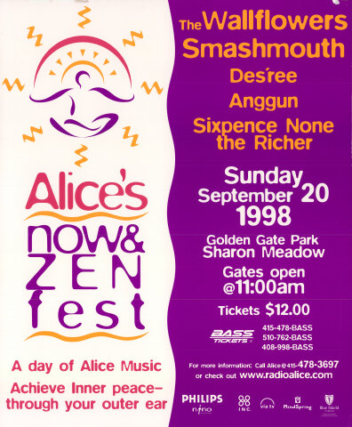 Alice's Now and Zen Festival Poster