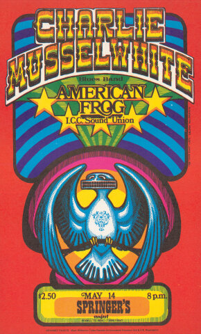 Charlie Musselwhite Handbill