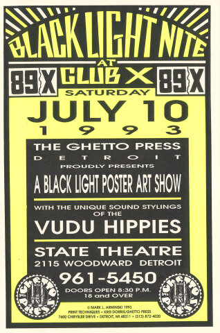 Vudu Hippies Poster