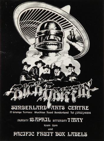 Rick Griffin Exhibition Vintage Concert Handbill from