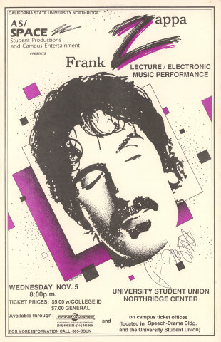 Frank Zappa Poster