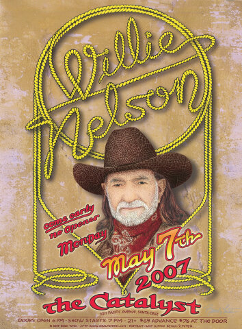 Willie Nelson Poster