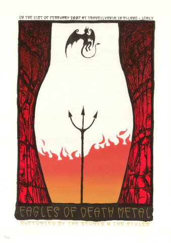 Eagles of Death Metal Silkscreen