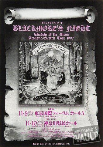 Blackmore's Night Handbill