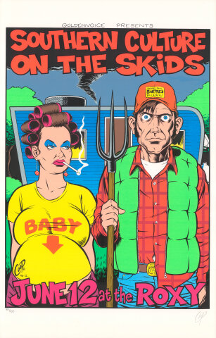 Southern Culture on the Skids Serigraph