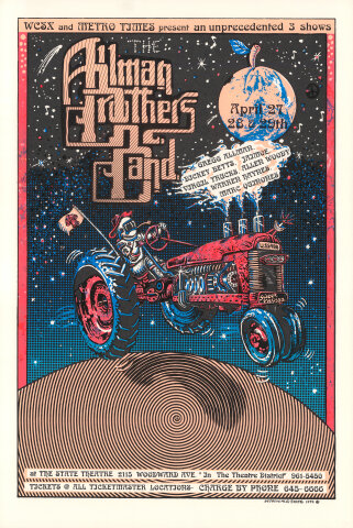 Allman Brothers Silkscreen