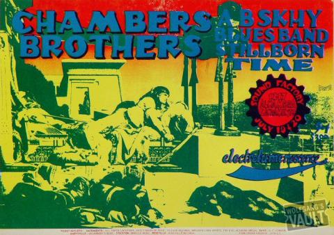 The Chambers Brothers Handbill