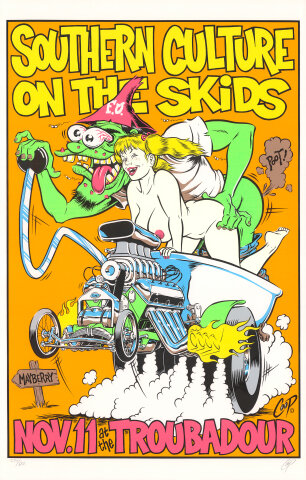 Southern Culture on the Skids Serigraph