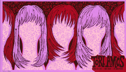Tori Amos Silkscreen
