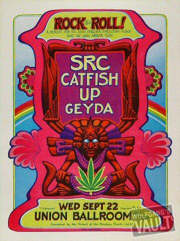 Benefit for the John Sinclair Freedom Fund Poster