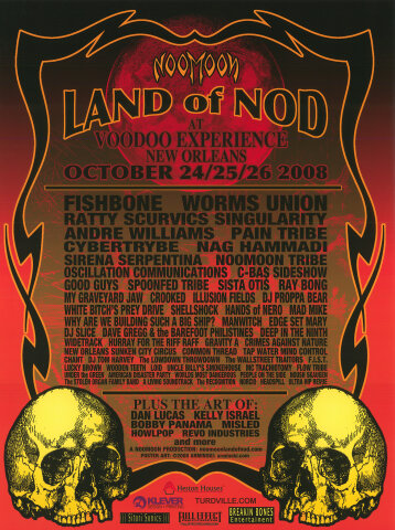 Land of Nod, Voodoo Experience Poster