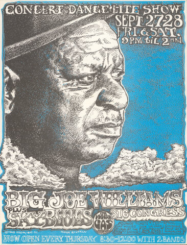 Big Joe Williams Handbill