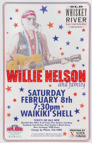 Willie Nelson and Family Handbill