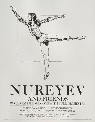 Nureyev Handbill