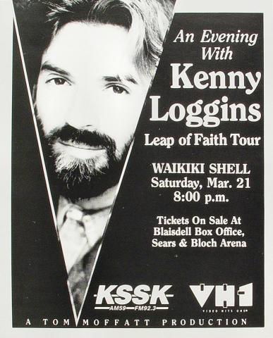 Kenny Loggins Handbill