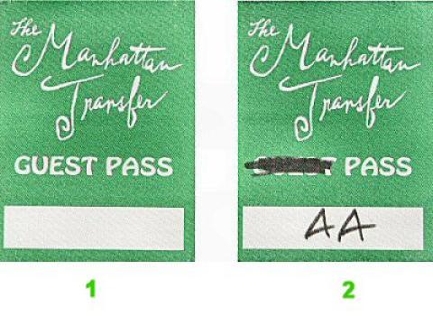 The Manhattan Transfer Backstage Pass