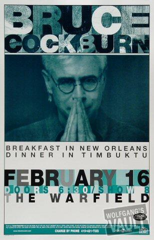 Bruce Cockburn Poster