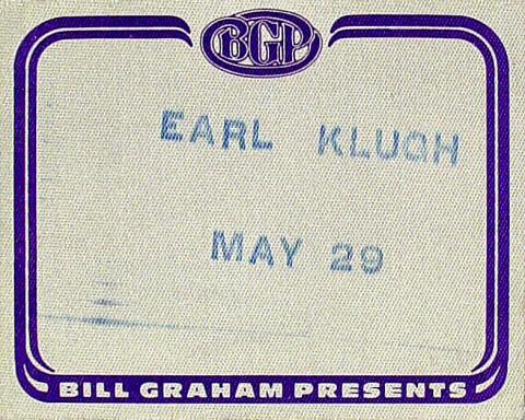 Earl Klugh Backstage Pass
