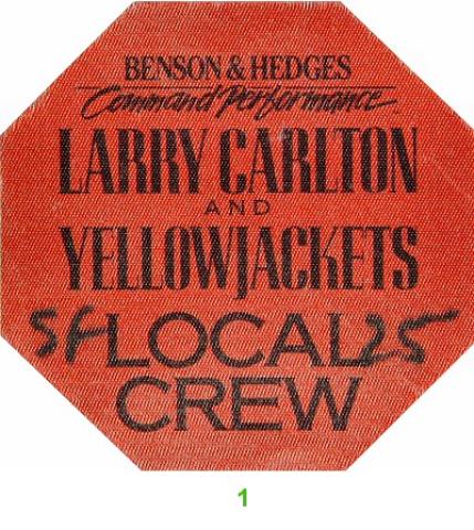Larry Carlton Backstage Pass