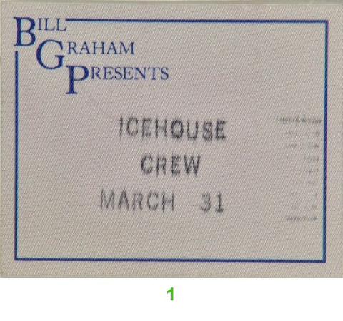 Icehouse Backstage Pass