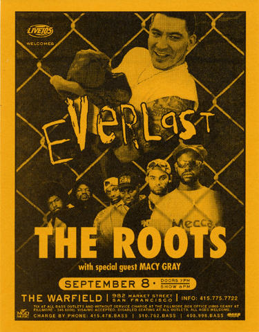 未開封品吉井和哉/.HEARTS TOUR 2012 Everlast Vintage Concert Handbill from Warfield Theatre, Sep
