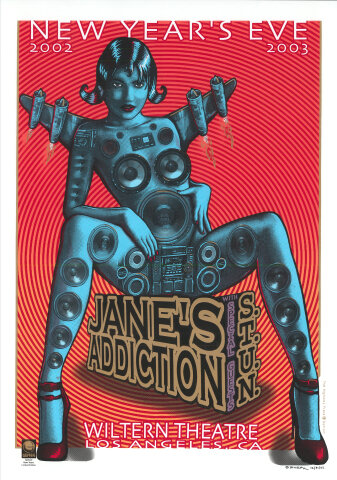Jane's Addiction Silkscreen