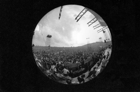 Woodstock Crowd Fine Art Print