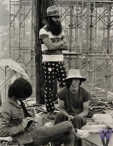 Woodstock Crowd Vintage Concert Photo Fine Art Print from