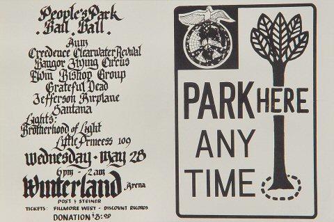 Grateful Dead Vintage Concert Handbill from Fillmore