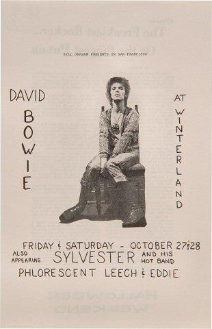 David Bowie Handbill