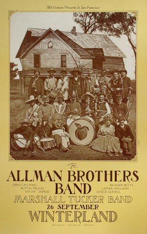 The Allman Brothers Band Poster