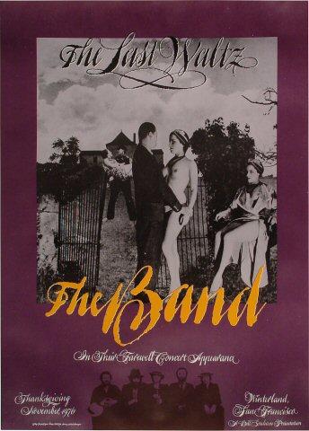 ポスター　THE BAND THE LAST WALTZ The Band “40th anniversary of the Last Waltz” commemorative