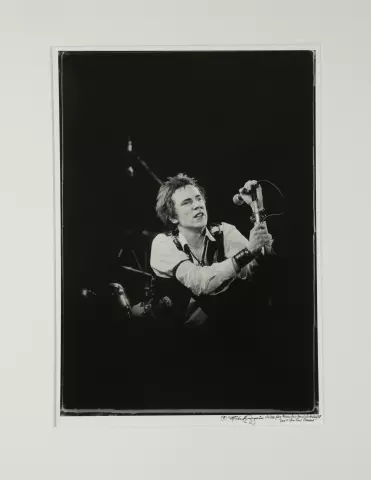The Sex Pistols Vintage Concert Photo Fine Art Print from 