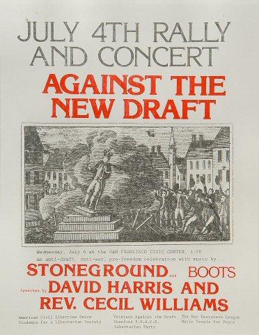 Stoneground Handbill